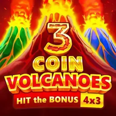 Play 3 Coin Volcanoes Bonza casino